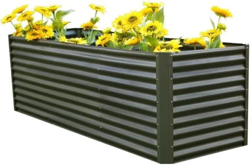 OUTFLEXX Set Hochbeet Mit Erweiterungsmodul, Anthrazit, Zincalume, 120+80cm 5 OUTFLEXX Set Hochbeet Mit Erweiterungsmodul, Anthrazit, Zincalume, 120+80cm -Oase Gartenmöbel 1 16093.jpg