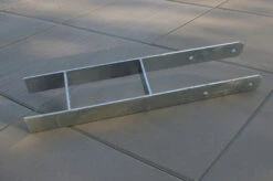 KARIBU Pfostenanker, Silber, Metall