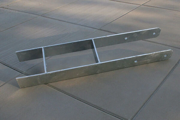 KARIBU Pfostenanker, Silber, Metall 1 KARIBU Pfostenanker, Silber, Metall