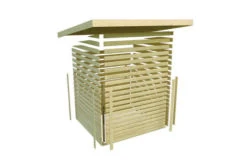 KARIBU Gartenhaus Askola 6, Naturbelassen, Fichtenholz 19mm, 591,5 X 306 X 216 Cm, Flachdach, Seitlicher Anbau 2,8m 18 KARIBU Gartenhaus Askola 6, Naturbelassen, Fichtenholz 19mm, 591,5 X 306 X 216 Cm, Flachdach, Seitlicher Anbau 2,8m -Oase Gartenmöbel 30539 3 09.jpg