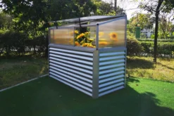 OUTFLEXX Set Hochbeet Und Aufsatz (mit Schiebetüren), Silber, Zincalume/Alu/Polycarbonat, 180 Cm, Pulverbeschichtet 8 OUTFLEXX Set Hochbeet Und Aufsatz (mit Schiebetüren), Silber, Zincalume/Alu/Polycarbonat, 180 Cm, Pulverbeschichtet -Oase Gartenmöbel 3 20090.jpg