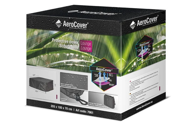 AeroCover Schutzhülle Für Lounge Bänke, In Anthrazit, Aus Ripstop-Gewebe, 205 X 100 X 70 Cm 7 AeroCover Schutzhülle Für Lounge Bänke, In Anthrazit, Aus Ripstop-Gewebe, 205 X 100 X 70 Cm – Bild 7